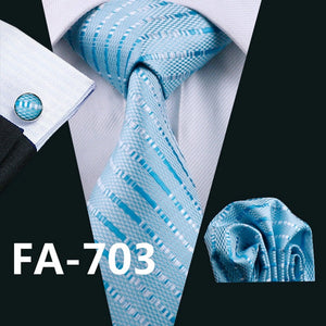 Blue Striped Necktie