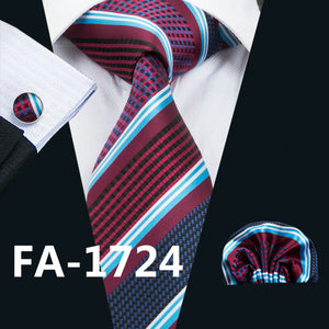 Blue Striped Necktie