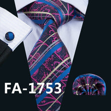 Load image into Gallery viewer, Blue Striped Necktie