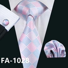 Load image into Gallery viewer, Gray Floral Silk Necktie