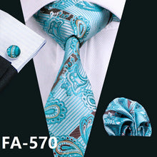 Load image into Gallery viewer, Gray Floral Silk Necktie
