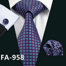 Load image into Gallery viewer, Gray Floral Silk Necktie