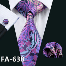 Load image into Gallery viewer, Gray Floral Silk Necktie