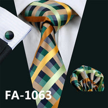 Load image into Gallery viewer, Red Geometric Necktie