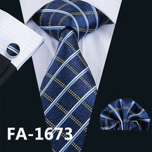 Load image into Gallery viewer, Red Geometric Necktie