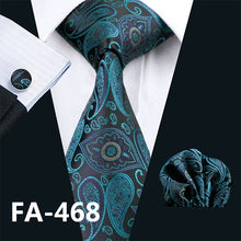 Load image into Gallery viewer, Red Geometric Necktie