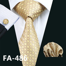 Load image into Gallery viewer, Red Geometric Necktie