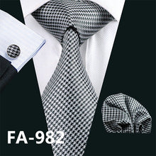 Load image into Gallery viewer, Red Geometric Necktie