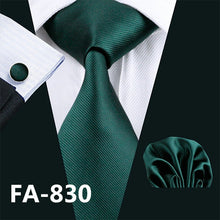 Load image into Gallery viewer, Red Geometric Necktie