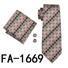 Load image into Gallery viewer, Gold And Gray Necktie