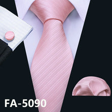 Load image into Gallery viewer, Pink Solid Necktie