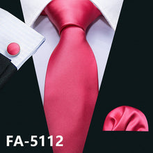 Load image into Gallery viewer, Pink Solid Necktie
